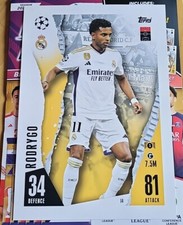 Topps Match Attax 23/24 - RODRYGO Jumbo Card A4 - J4 - Real Madrid