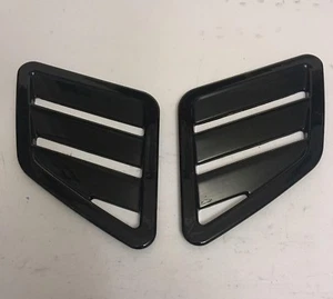 Ford Focus MK3 RS ST Style Motorhaube Lüftungsschlitze universal vauxhall VXR glänzend schwarz ABS - Bild 1 von 7