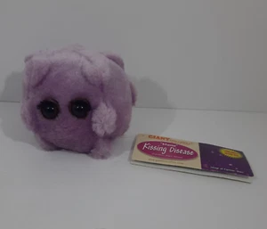 Giant Microbes Mono Kissing Disease Neu mit Etikett Stofftier Plüsch Organismus Lila - Bild 1 von 8