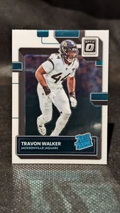 2022 Donruss Optic Travon Walker Rated Rookie Base #225 Jacksonville Jaguars - Picture 1 of 2