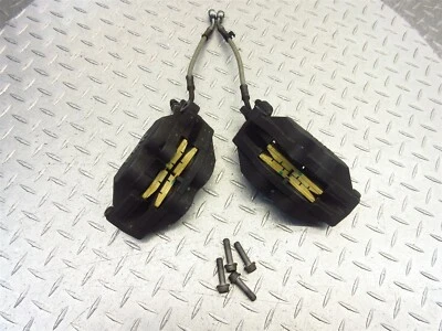 BMW R1200R 2011 06-16 pinza de freno delantera izquierda derecha pastillas mangueras OEM Foto 1 de 4