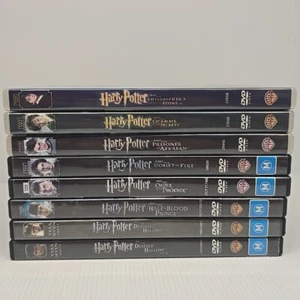 Harry Potter Complete Movie Collection 1-8 DVD Stone Secrets Prisoner Goblet - Picture 1 of 17