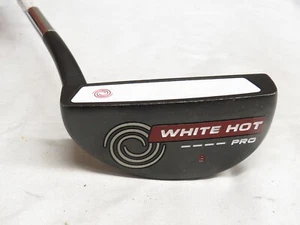 Used LH Odyssey White Hot Pro 9 35.5" Putter Odyssey Steel Shaft Nine Flange - Picture 1 of 7