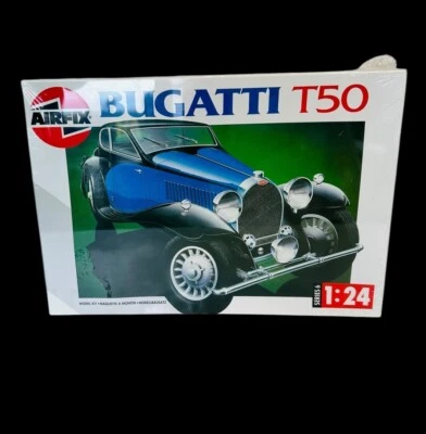 Kit Modelo Airfix Bugatti Tipo T-50 1:24 06415 Nuevo de Lote Antiguo Hecho en Francia Nuevo Precintado 1990 Foto 1 de 4