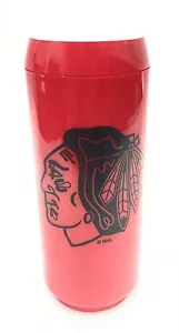 Chicago Blackhawks Bicchiere da viaggio tazza scorrevole 16 oz - nuovo - Foto 1 di 2