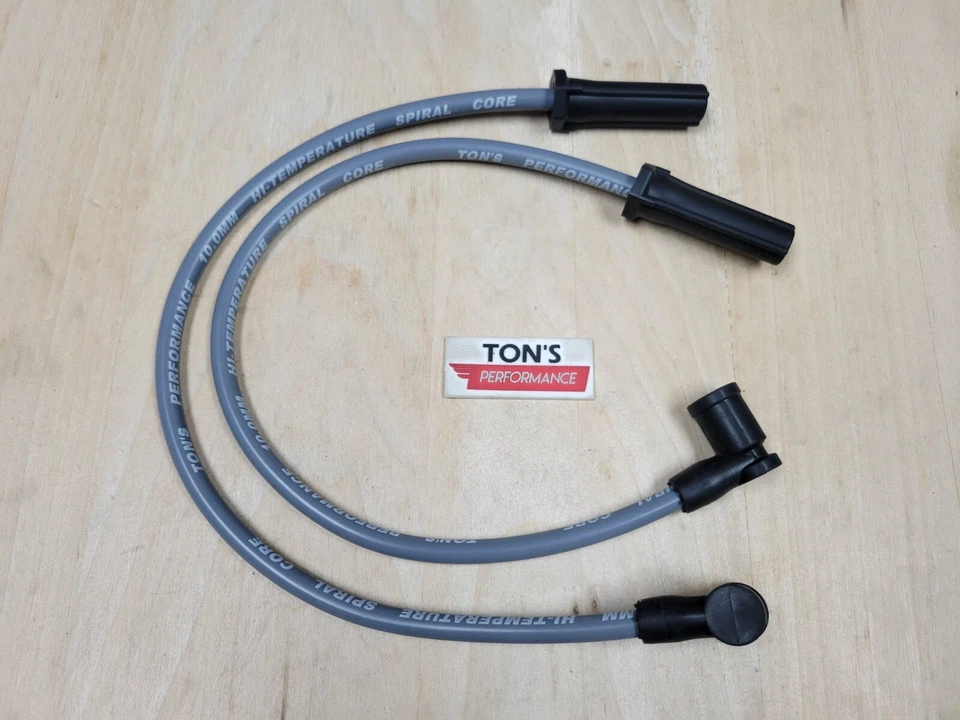 Ton's Performance 10mm Gray Spark plug wires for 2002-2007 Victory motorcycles - Image 1 of 4