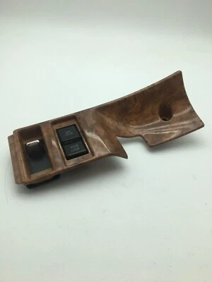 '91 Buick Lesabre Controlador Personalizado Interior Manija Puerta Cubierta Cerradura Interruptor Madera Foto 1 de 4