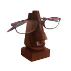 Wooden Carved Nose Shaped Spectacle Stand Handmade Sunglasses Frame