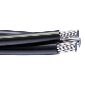Wesleyan 350-350-4/0 Triplex Aluminum URD Direct Burial Cable (320 Amp) 600V - Picture 1 of 5