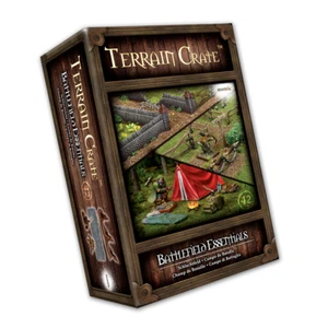 TerrainCrate Mantic 28mm wargaming Battlefield Essentials D&D Battlefield Tents - Picture 1 of 2