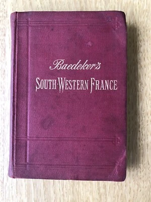 Baedeker’s South Western France 1895 - Image 1 of 4