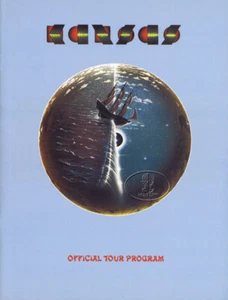 Kansas 1977 Know Return Tour Concet Programa Tour Libro de Tour - Imagen 1 de 1