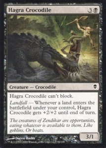 4X HAGRA COCODRILO 94/249 ZENDIKAR MTG MAGIC CASI NUEVO X4 (yourdeckbuilder) - Imagen 1 de 1