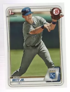 Bobby Witt Jr 2020 Bowman Paper Rookie #BP-25 Royals - Picture 1 of 2