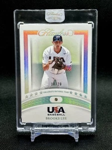 2023 Panini Perfetto BROOKS LEE Diamond Collegiate Nazionale USA /20 GEMELLI - Foto 1 di 3