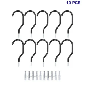 10 Pcs Bicycle Storage Hooks Wall Mount Bike Cycle Hanger Hanging Cycle Brackets - Picture 1 of 12