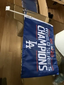 2020 Los Angeles Dodgers championship car flag - Picture 1 of 1