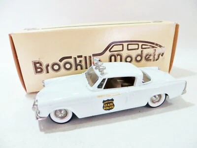 BROOKLIN MODELS BRK 32X 'STUDEBAKER STARLINE INDIANA STATE POLICE CAR' 1:43. MIB - Image 1 of 4