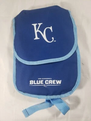 Kansas City Royals 2020 Slugger's Blue Crew Backpack Lunchbox bag NEW baseball - Image 1 of 2