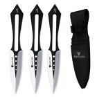 Browning Black Label Set Of 3 Stick-it Throwing Knives Knife + Sheath 320122bl