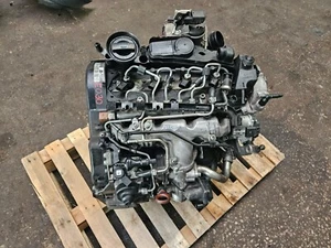 2009 VW PASSAT B6 2.0 TDI DIESEL ENGINE DONE 86K E030 - Picture 1 of 20