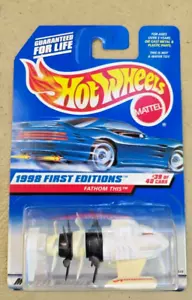 1998 Fathom This 1st Edition Hot Wheel #39 - Picture 1 of 2