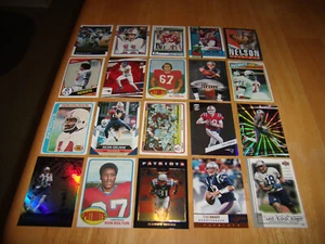 NEW ENGLAND PATRIOTS FOOTBALL CARD LOT-TOM BRADY, MAC JONES, #D CARD, & MORE - Picture 1 of 6