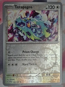 Terapagos 161/191 Reverse Holo Surging Sparks - Bild 1 von 2