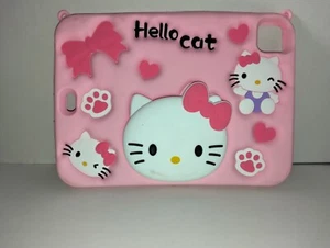 New Hello Kitty Bear Case for iPad Silicone Tablet Cover Pink 10" - Picture 1 of 8