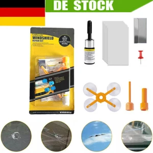 Glas Reparatur Set Windschutzscheibe Steinschlag Komplett Set Auto Flüssigkeit - Bild 1 von 12