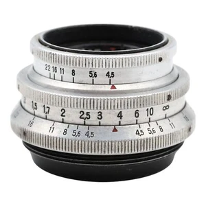 Lens Carl Zeiss Jena Tessar 1:4.5 4cm 40mm 40 MM M42 Connector - Picture 1 of 4