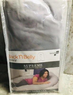 LEACHCO Back N 腹套 - 最高封面和平灰色:有机/去除 — 第 1/4 张图片