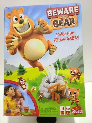 Beware of the Bear. Poke Him if You Dare. Goliath Games. Pressman Toys. - Image 1 of 4