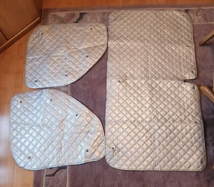 Fiat Ducato Frontscheibenabdeckung Sonnenschutz Thermomatten 3 Teilig Innen - Bild 1 von 4