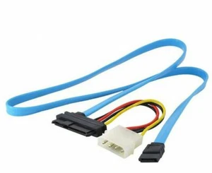 7 Pin SATA Serial ATA to SAS 29 Pin & 4 Pin Male Cable for 2.5inch HDD Hard Disk - Picture 1 of 11