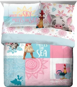 Disney Moana Patchwork Kids Bed Set-AB0CHWL29XN6, AB0CHWJZDCD6, AB0CHWJDS9N6 - Picture 1 of 8
