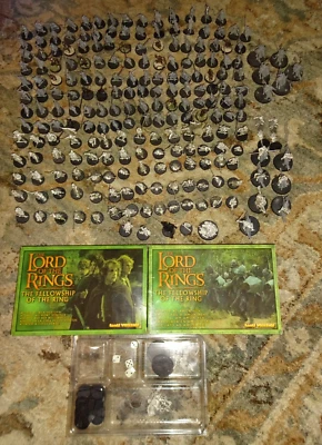 Games Workshop Lord Of The Rings HUGE 215+ Lot of Miniatures Great Shape - Image 1 of 4