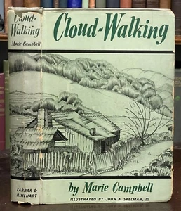 CLOUD-WALKING - Campbell, 1942 - KENTUCKY, SOUTHERN FOLKTALES, LORE - SIGNED - Imagen 1 de 10