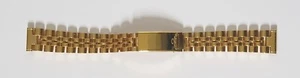CINTURINO ORIGINALE DONNA TAVERNIER VINTAGE ANSA 14 mm: ACCIAIO COLORE ORO - Imagen 1 de 4