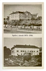 Postcard Czech Republic • Spalov Zamek ( castle ) 1876 - 1936 • Multi View - Picture 1 of 2