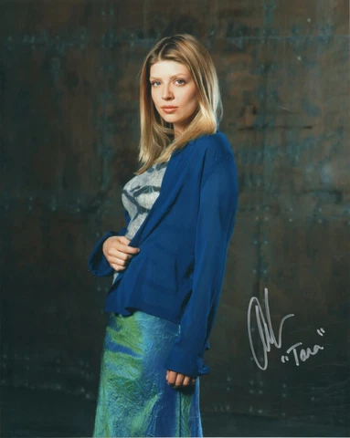 AMBER BENSON - Signed 10x8 Photograph - TV - BUFFY THE VAMPIRE SLAYER Cover
