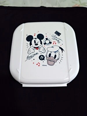 TUPPERWARE Mini Top Class basso Disney Mickey & Paperino Ostrica - Immagine 1 di 4