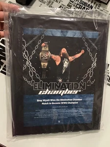 Bray Wyatt WWE 10,5" x 13" 2017 Elimination Chamber Sublimated Plaque - Bild 1 von 1