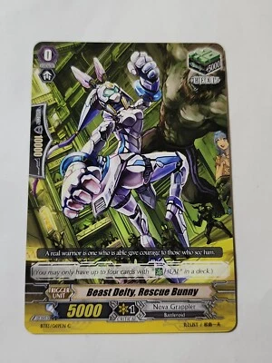 Cardfight!! Vanguard Beast Deity Rescue Bunny BT13/069EN C CFV NM  - Image 1 of 3