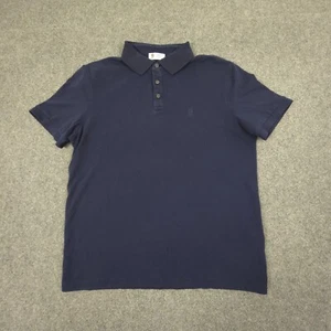 England Rugby shirt Men MEDIUM Blue Charles Tyrwhitt Sports polo collared Size M - Picture 1 of 8