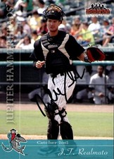 J.T. Realmuto Signed 2012 Grandstand Autographed Hammerheads Phillies 58866
