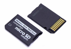 Micro SD Auf Memory Stick PRO DUO Adapter Micro SDHC Adapter für SONY PSP Kamera - Bild 1 von 1