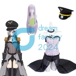 Anime Dress-Up Darling Cosplay Costume Sexy Black Lobelia Queen Uniform Wig - Picture 1 of 20