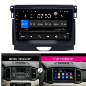 9in Car Stereo Radio Player GPS For Apple CarPlay Fit For Ford Ranger 2016-2019 - Picture 1 of 13