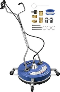Outdoor Garten Terrasse Power Waschmaschine Oberflächenreiniger Aufsatz mit Rollen - Bild 1 von 9